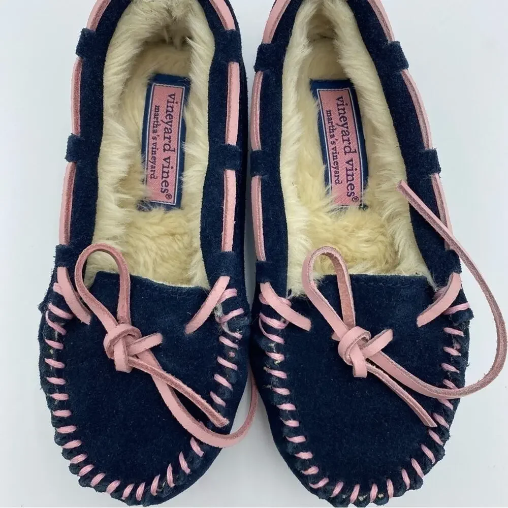 Vineyard Vines slippers kids size 10‎